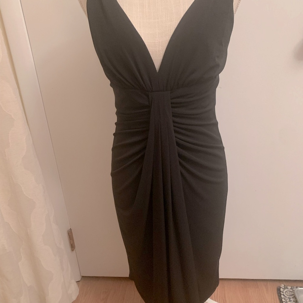 Boston Proper black dress